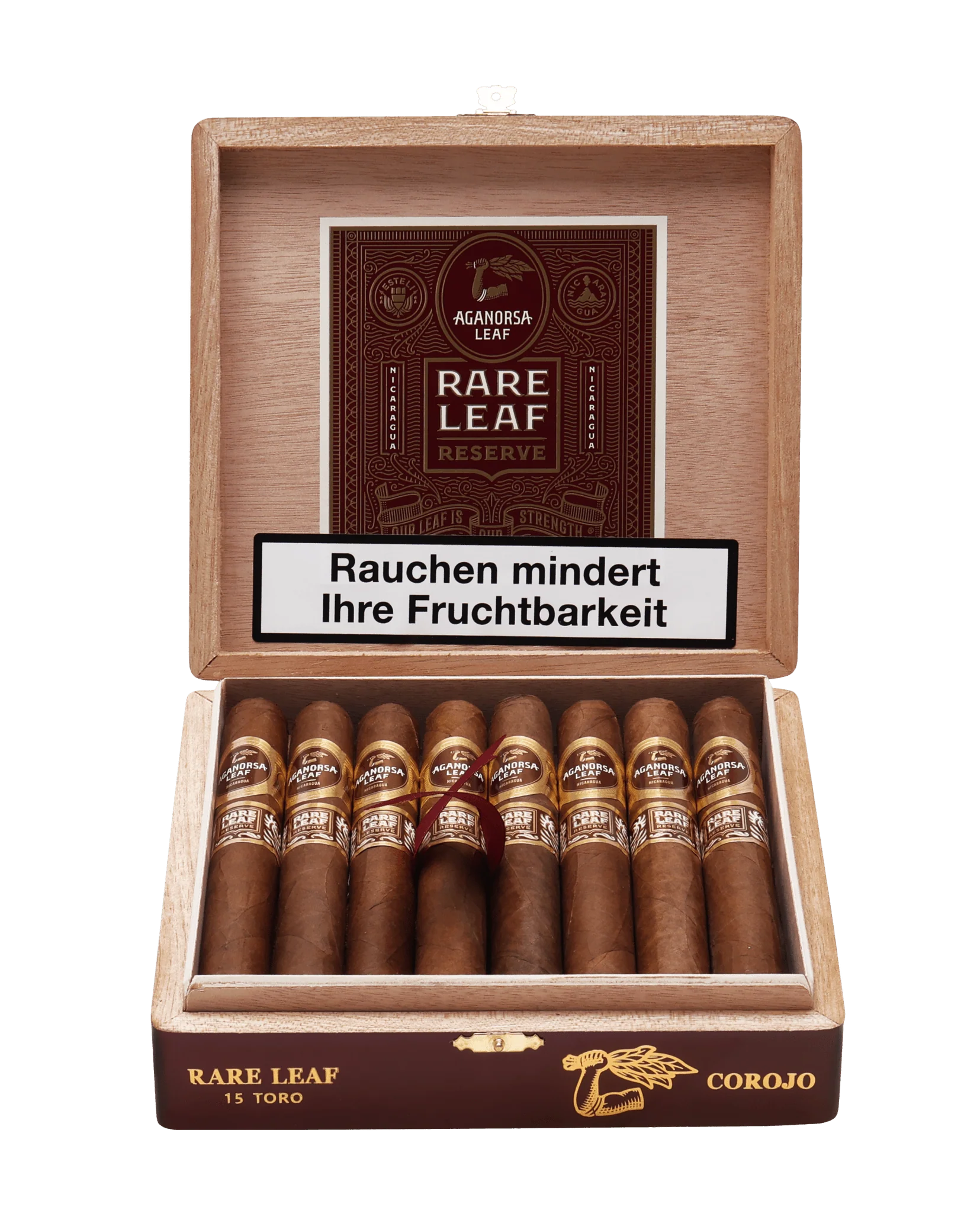 Aganorsa Leaf - Rare Leaf Corojo Toro 15 stick - Image 3