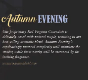 Cornell & Diehl - Autumn Evening 2 oz 56.7 gram tin - Image 4