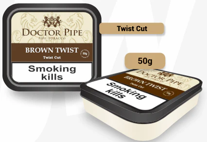 Doctor Pipe - Brown Twist (twist cut) 50 gram - Image 2