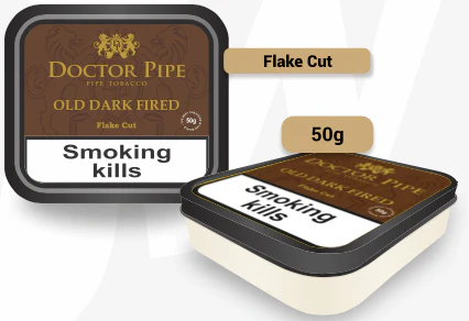 Doctor Pipe - Old Dark Fired Flake Cut 50 gram - Image 2