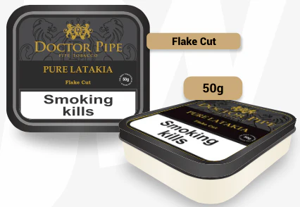 Doctor Pipe - Pure Latakia Flake Cut 50 gram - Image 2