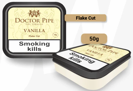 Doctor Pipe - Vanilla Flake Cut 50 gram - Image 2