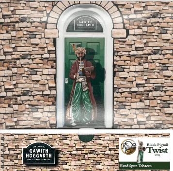 Hoggarth - Kendal Black Pigtail Twist 250 gram