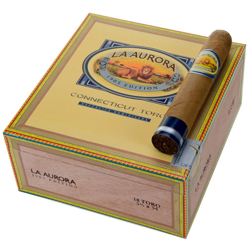 La Aurora - 1903 Edition Connecticut Toro 5 1/2 X 54 18's - Image 3