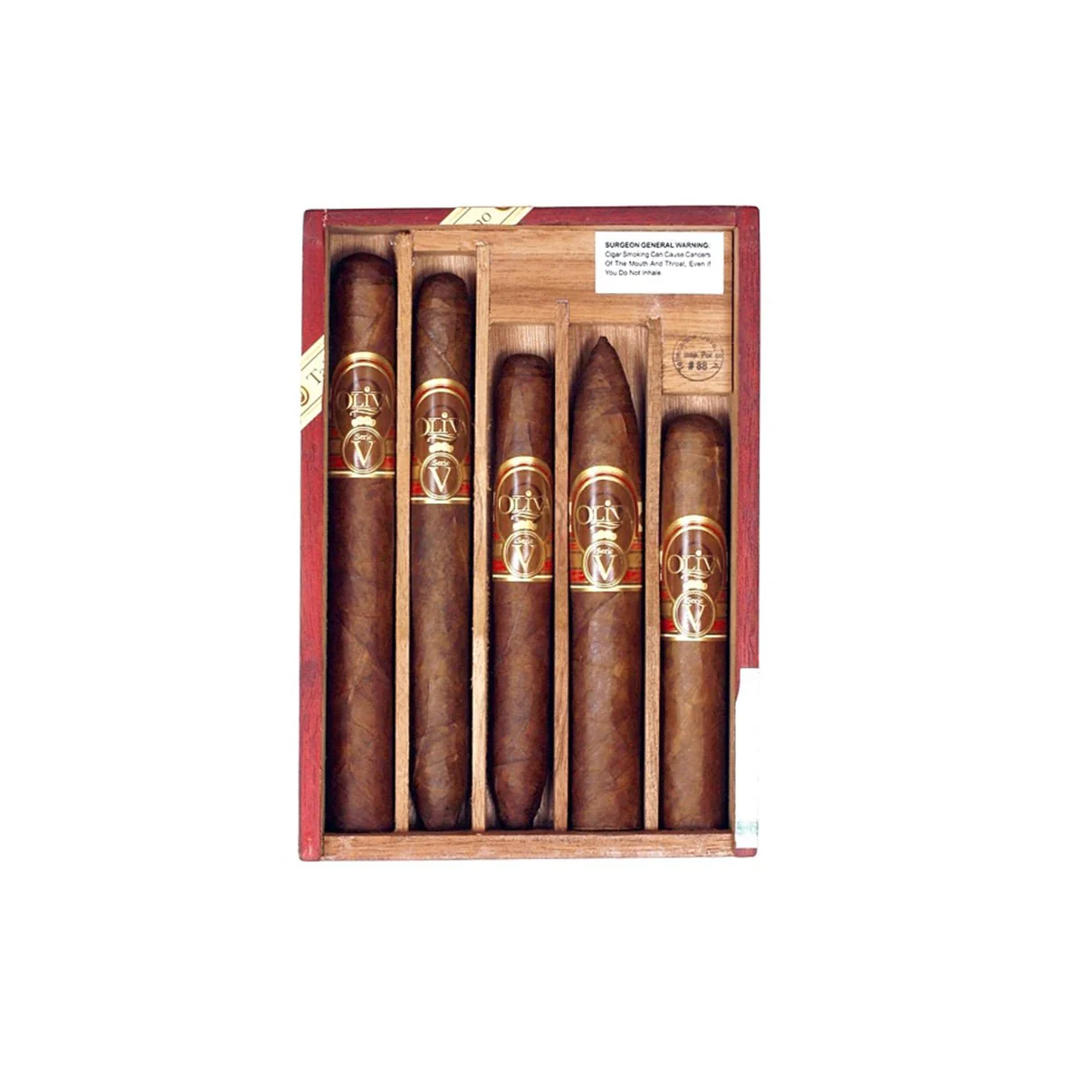 Oliva - Serie V Sampler 5 stick box
