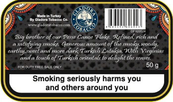 Pesse Canoe - Latakia Flake 40 tin of 50 gram - Image 2